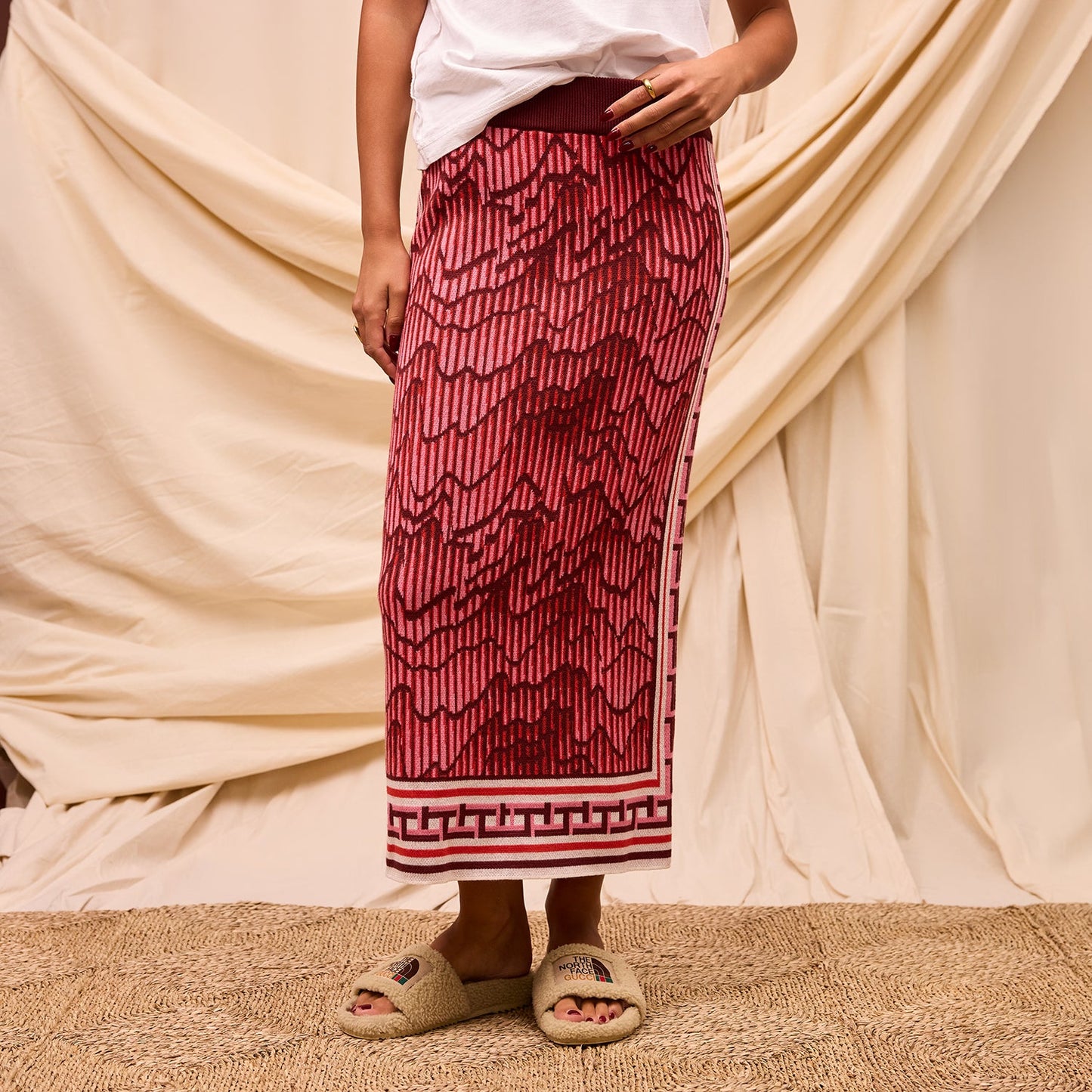 Hanna Knit Maxi Skirt XS