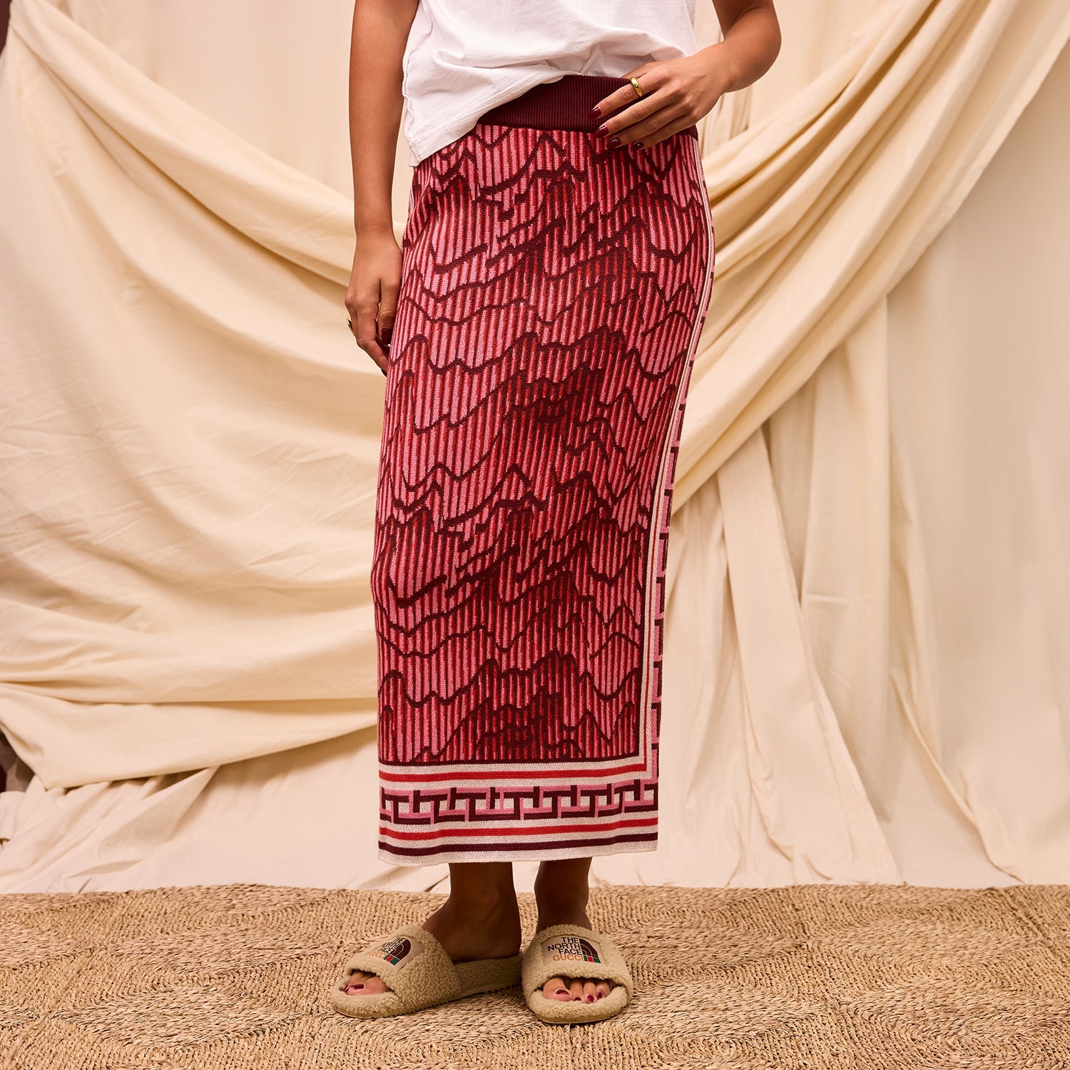 Hanna Knit Maxi Skirt XS