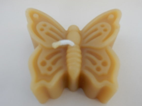 Wattle Grove Beeswax Candle // Novelty Butterfly