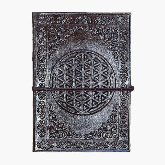 Journal // Leather Flower Of Life // XSmall