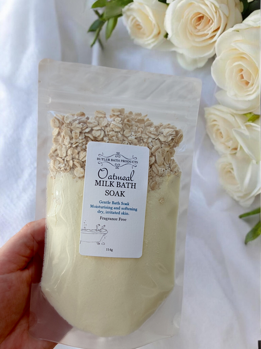 Milk Bath Soaks // Oatmeal