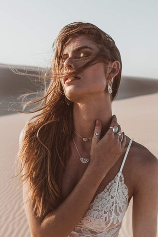 Necklace // Dainty Mandala // Choker (36 + 5cm Extender)