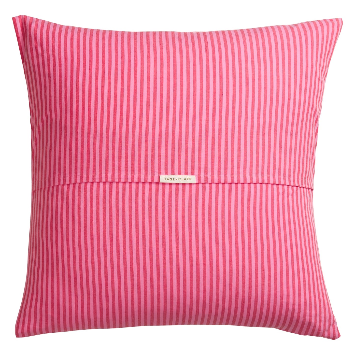 Cordell Cotton Euro Pillowcase Set - Scarlet