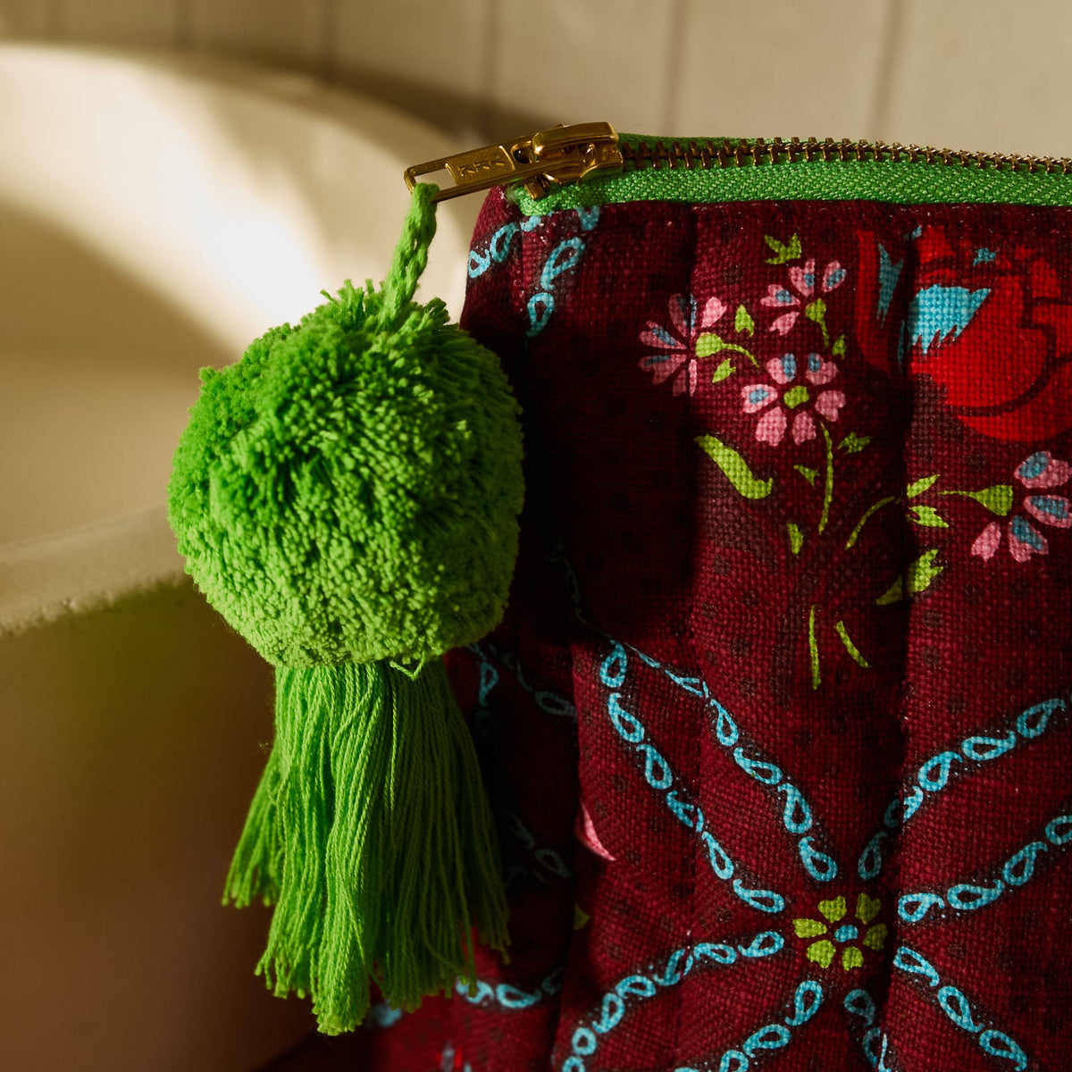 Cosmetic Bag // Norali Quilted // Sienna