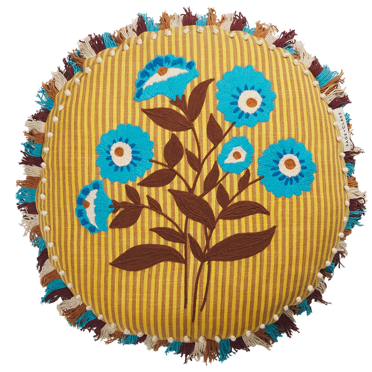 Embroidered Cushion // Layla