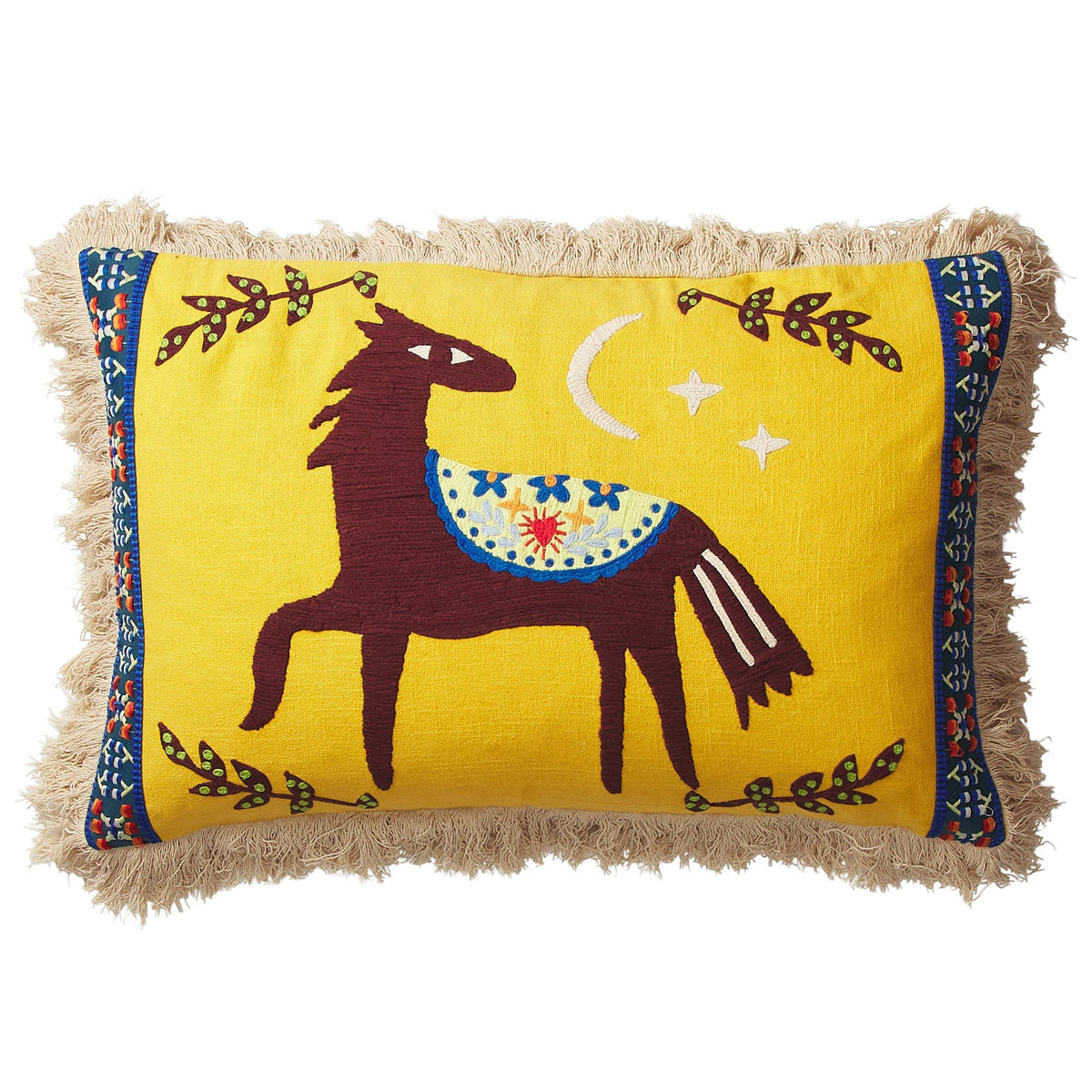 Embroidered Cushion // Arlo