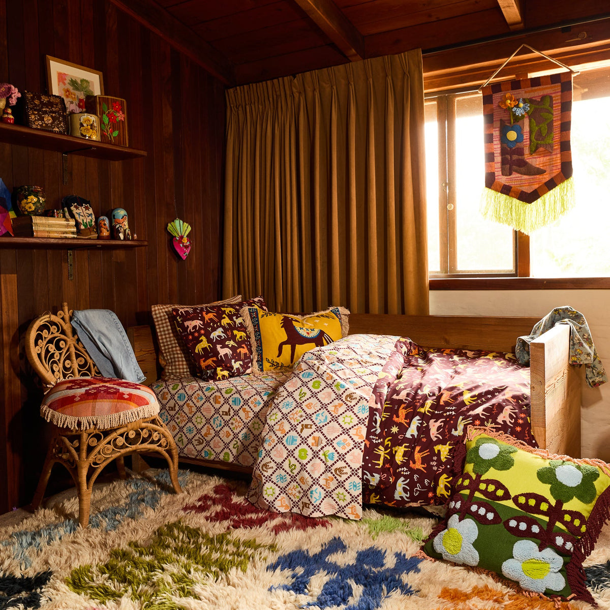 Embroidered Cushion // Arlo