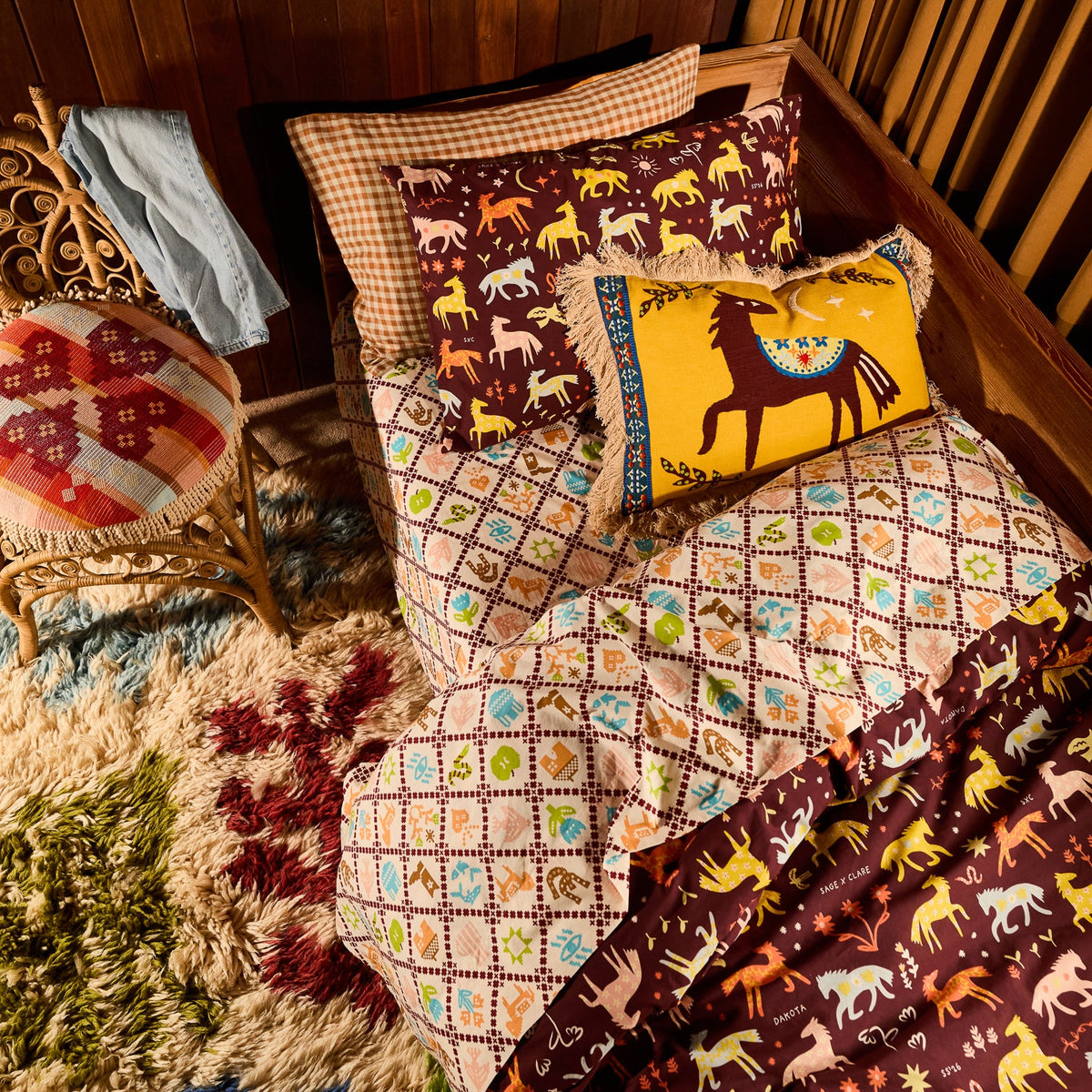 Embroidered Cushion // Arlo