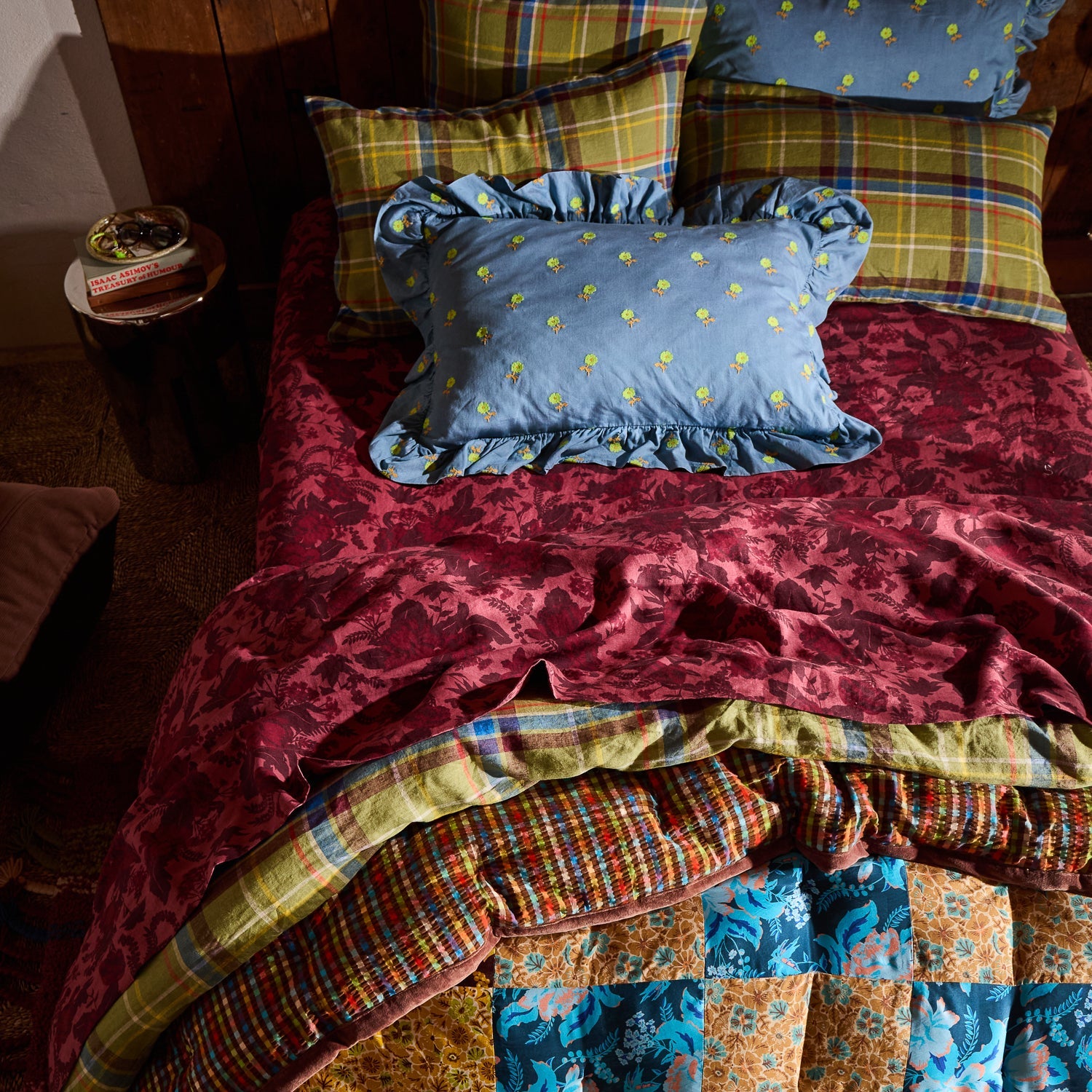 Sierra Linen Sheets - Terracotta Fitted Sheet / Queen