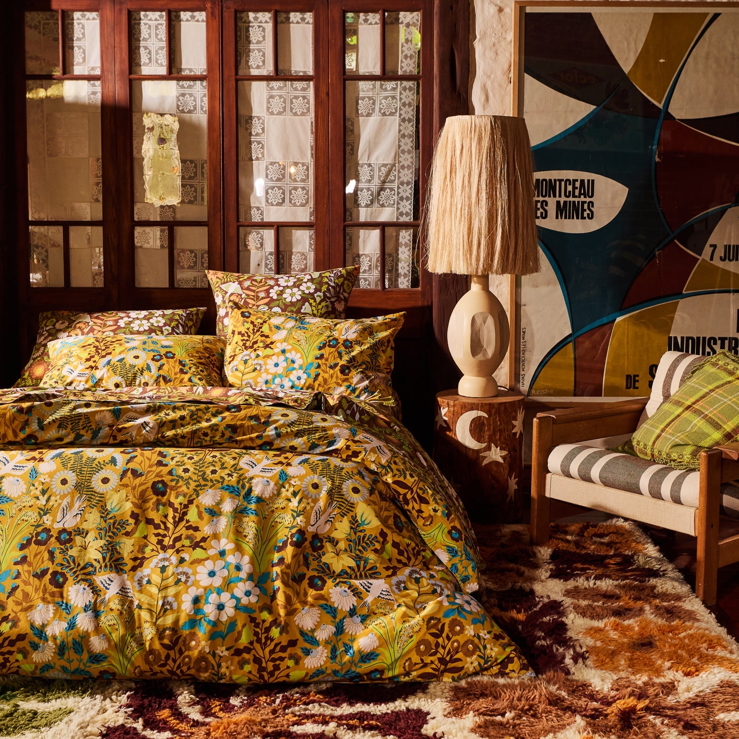 Sloane Cotton Pillowcase Set - Umber Standard