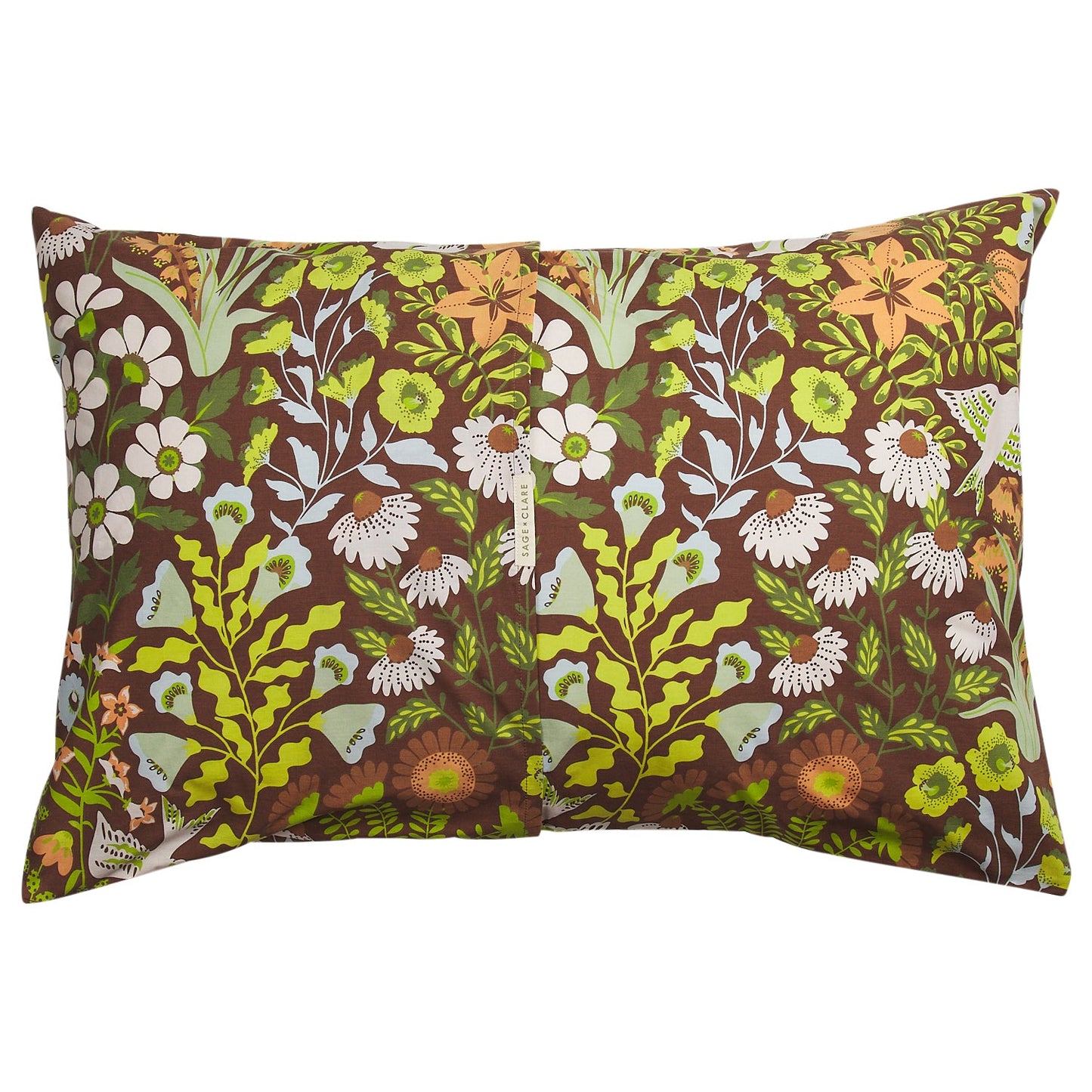 Sloane Cotton Pillowcase Set - Umber Standard