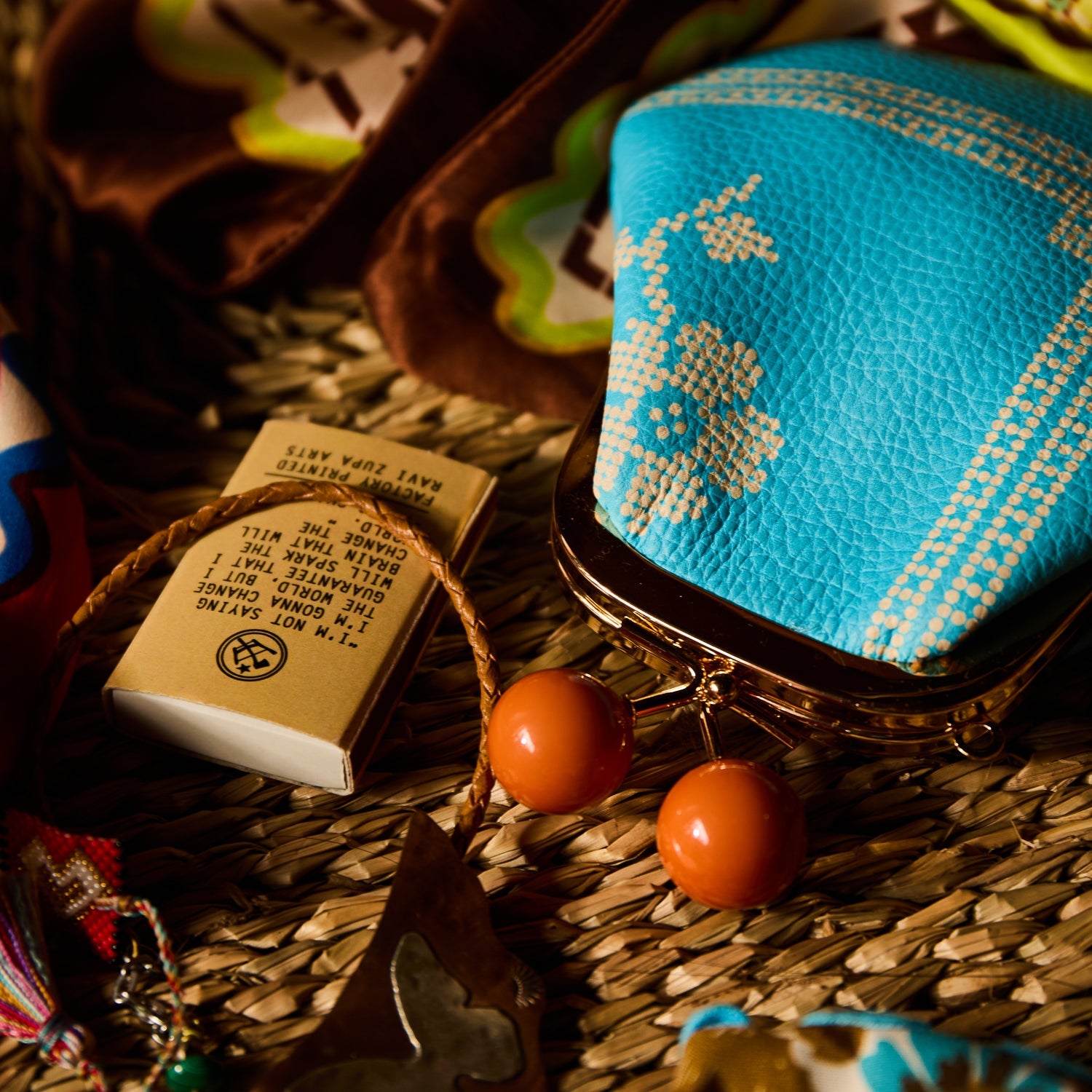 Bonny Small Purse - Turquoise