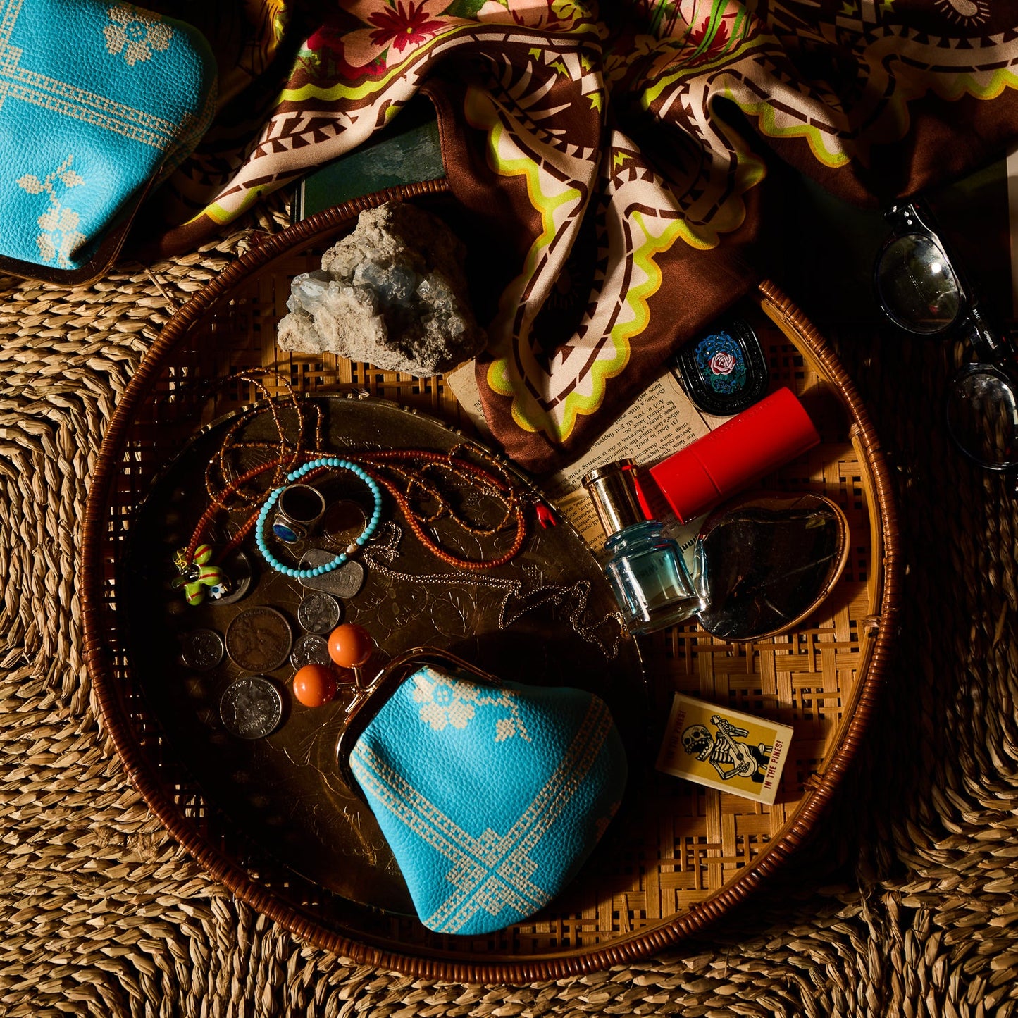 Bonny Small Purse - Turquoise