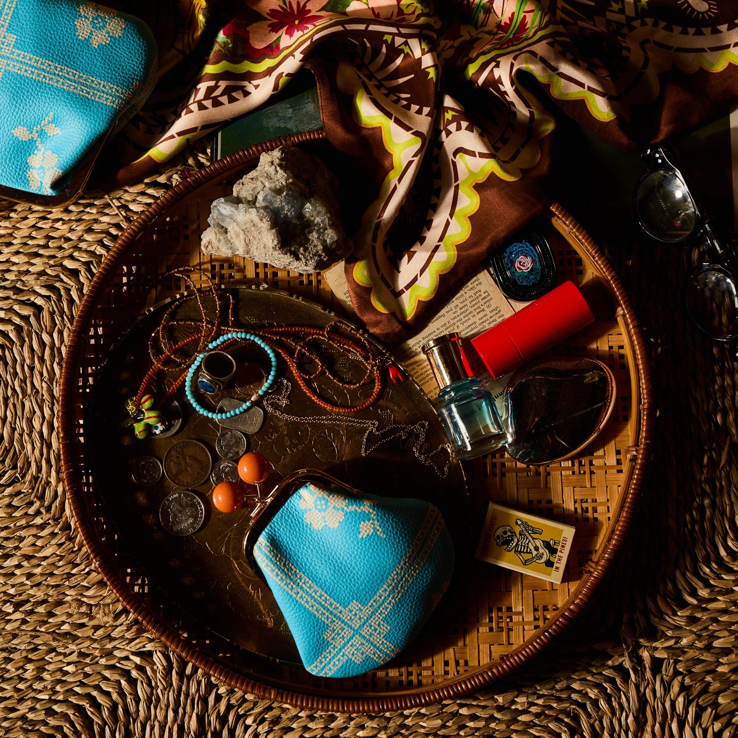 Bonny Small Purse - Turquoise