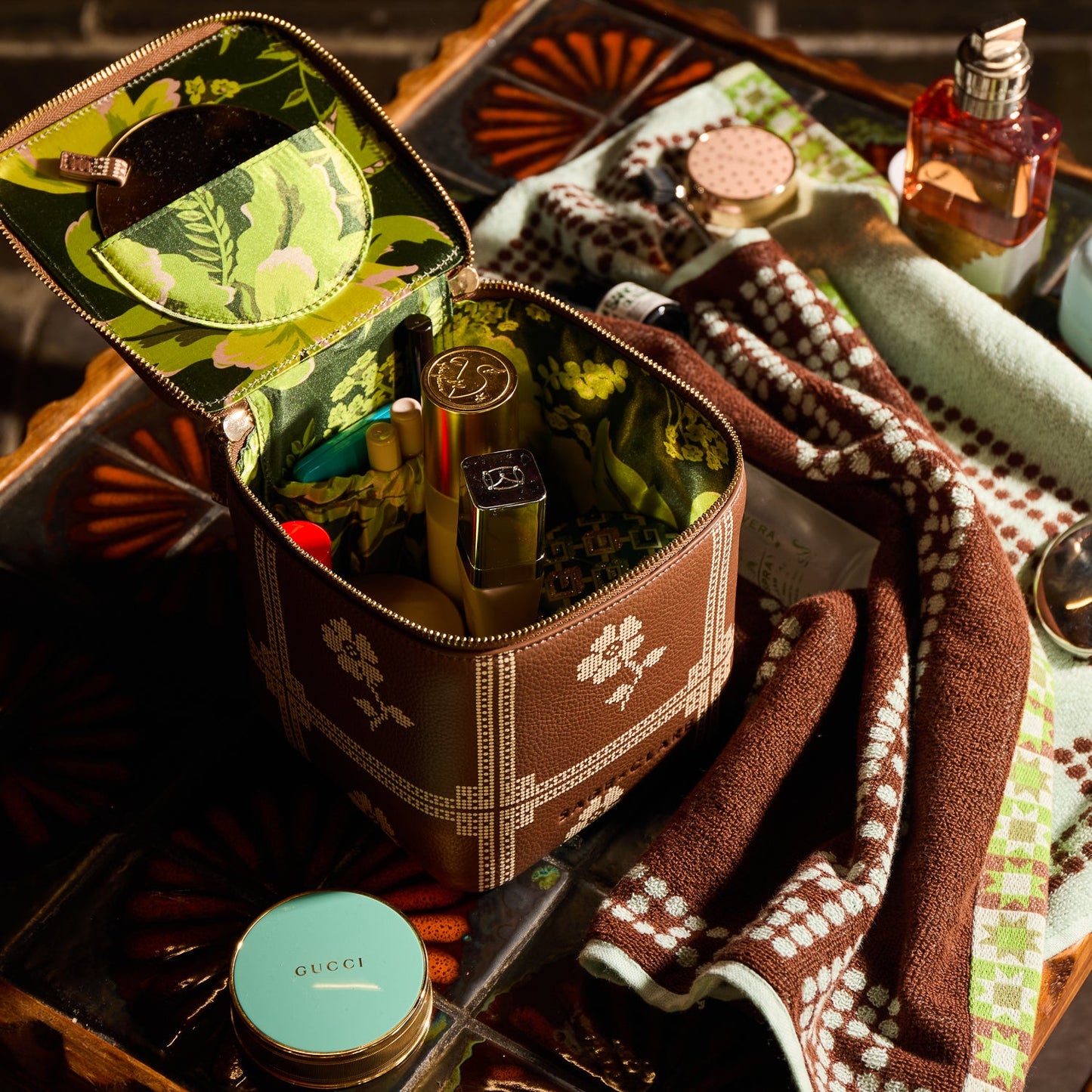 Bonny Small Vanity Case - Umber