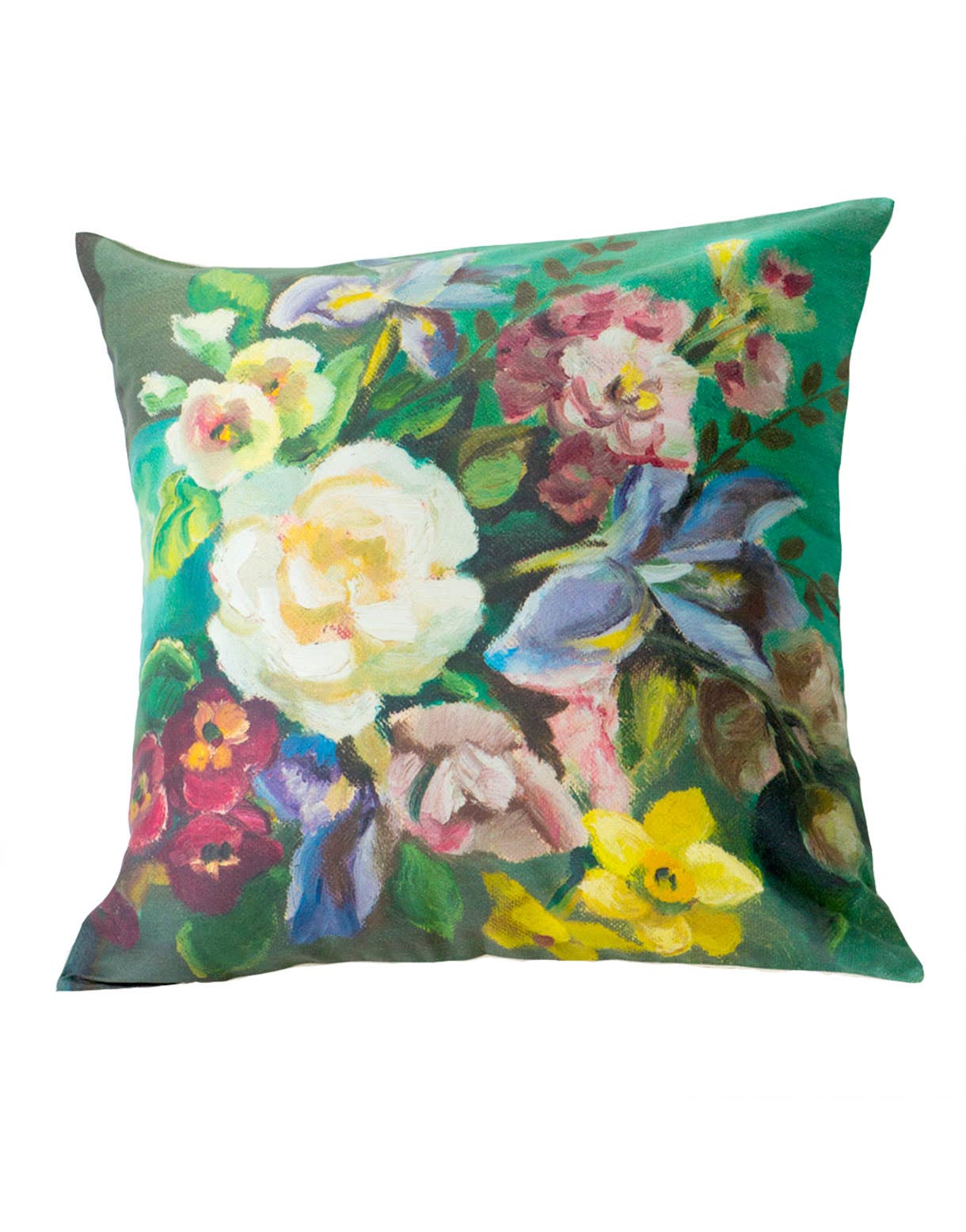 Painted Flowers cushion cover (pillow cover)