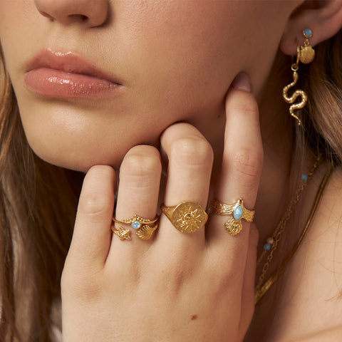 Ring // Mermaid // Gold