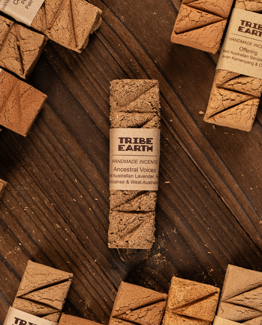 Tribe Earth Incense Plank // Ancestral Voices // Oak, Lavender + Frankincen