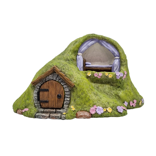 Faery House // Turf House With Open Door