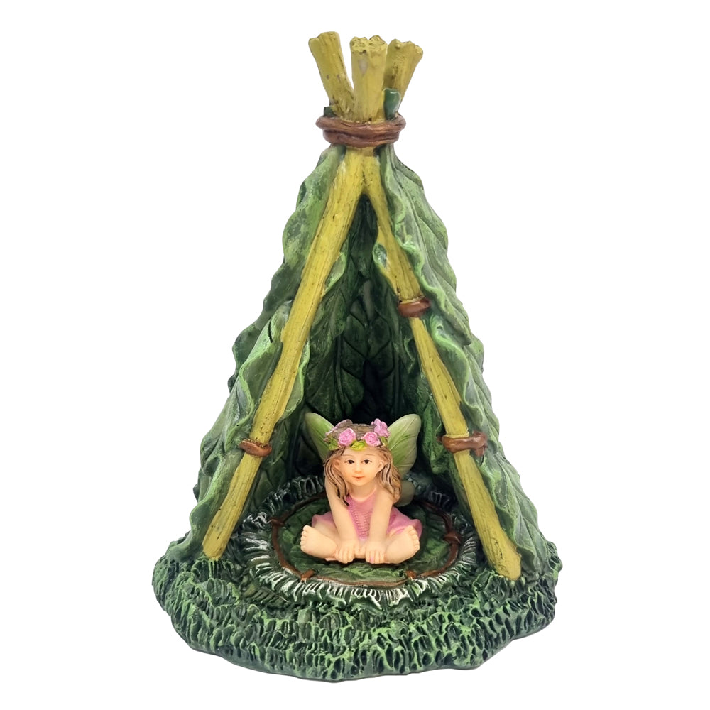 Faery House // Leaf Teepee