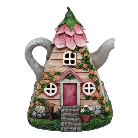 Faery House // Teapot Fairy House // Solar