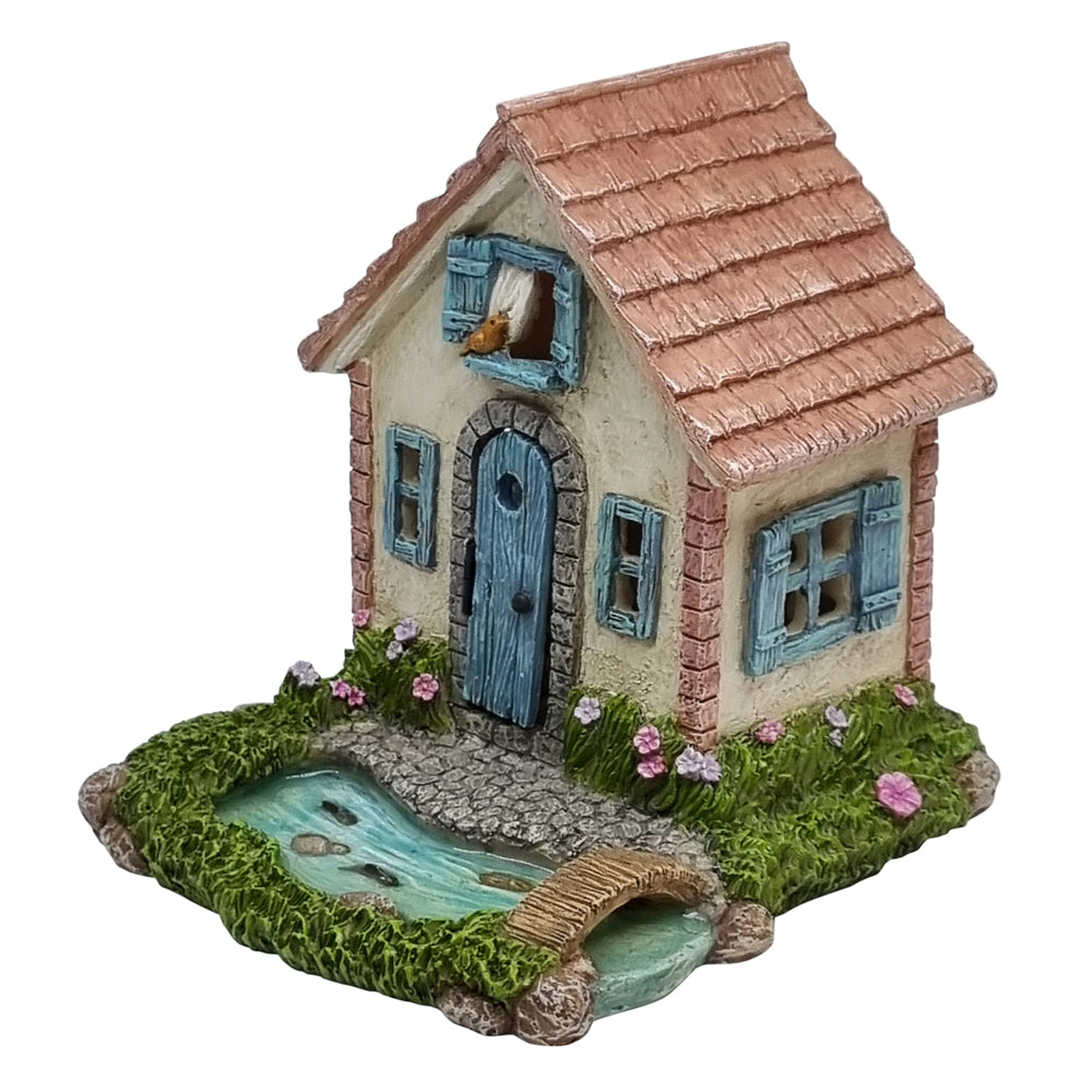 Faery House // Riverside Fairy Cottage w/Opening Door