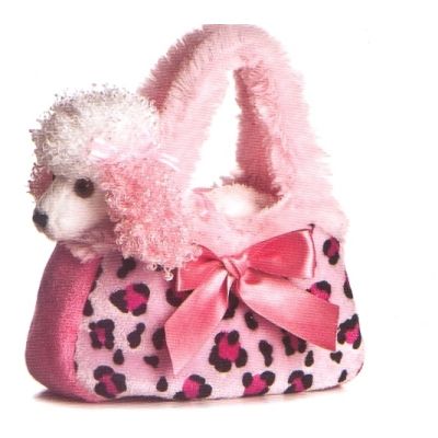 Faery // Poodle in Pink Spot Bag