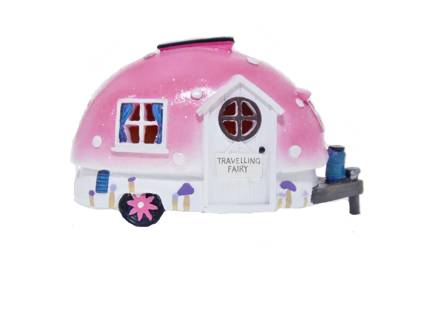 Faery // Solar Travelling Faery Caravan // Pink