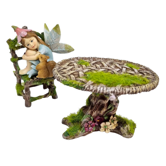 Faery Garden // Moss & Flowering Vine Table