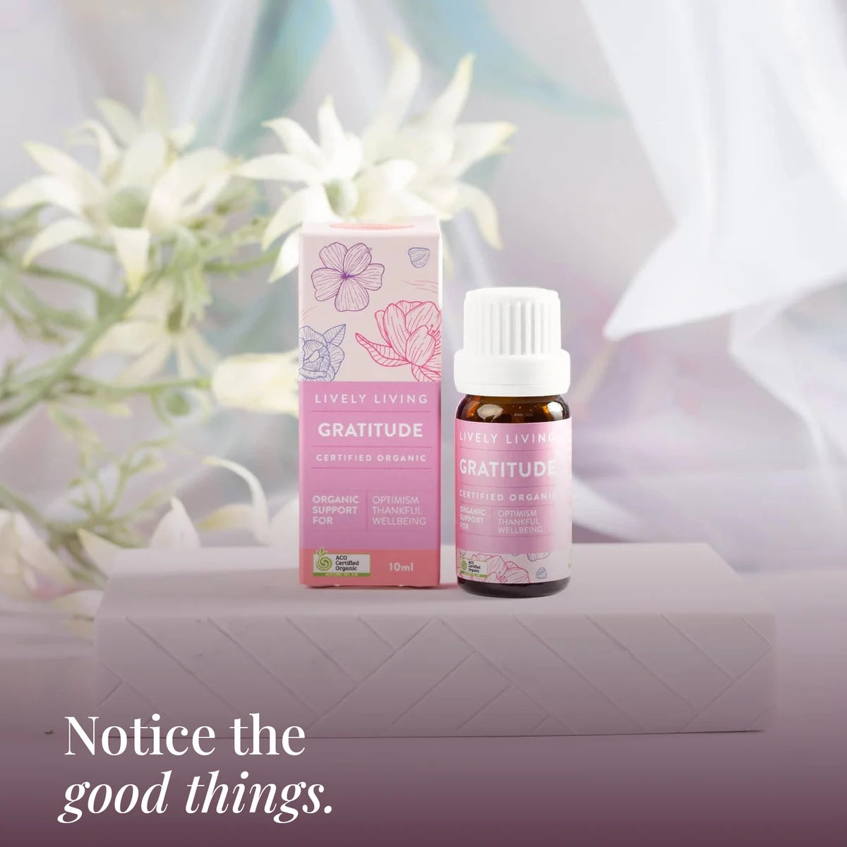 Lively Living // Gratitude ACO Certified Organic Essential Oil // 10ml