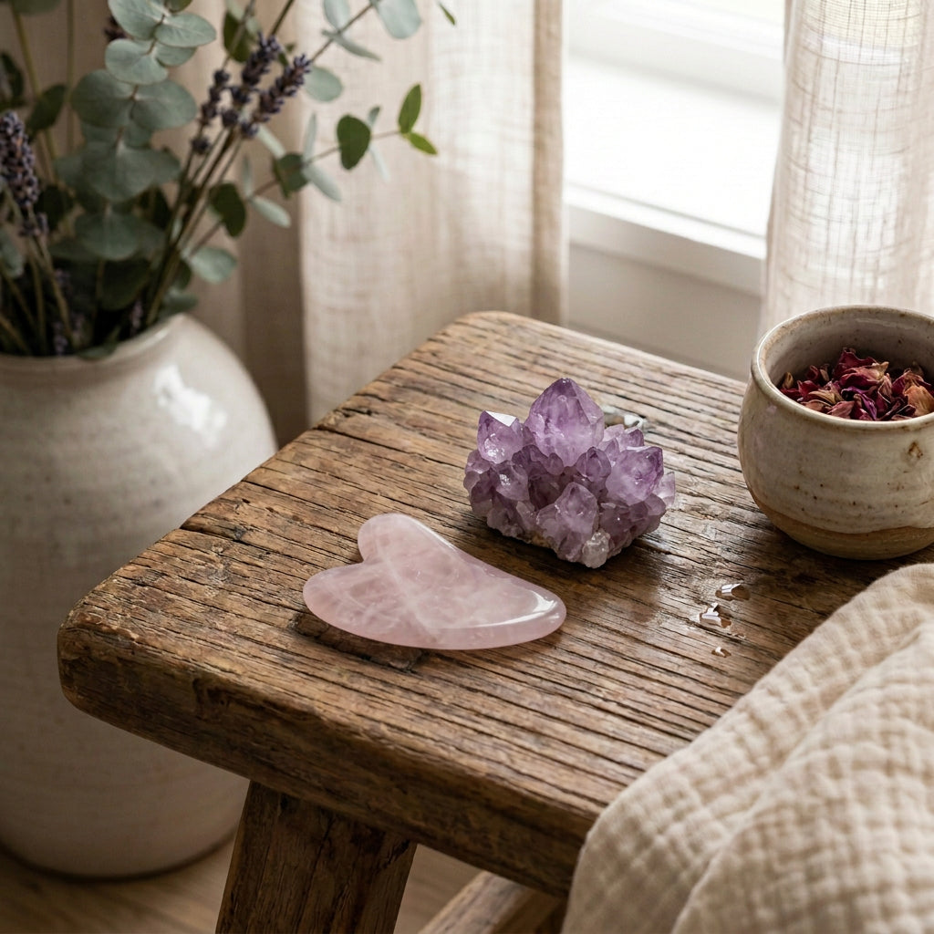 Crystal // Gua Sha // Rose Quartz