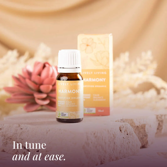 Lively Living // Harmony ACO Certified Organic Essential Oil // 10ml