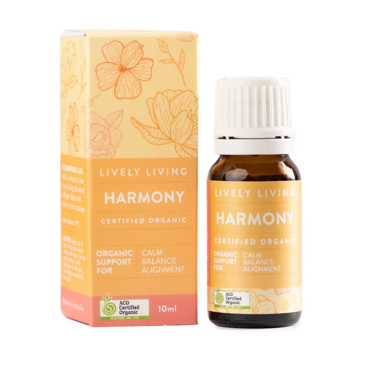 Lively Living // Harmony ACO Certified Organic Essential Oil // 10ml