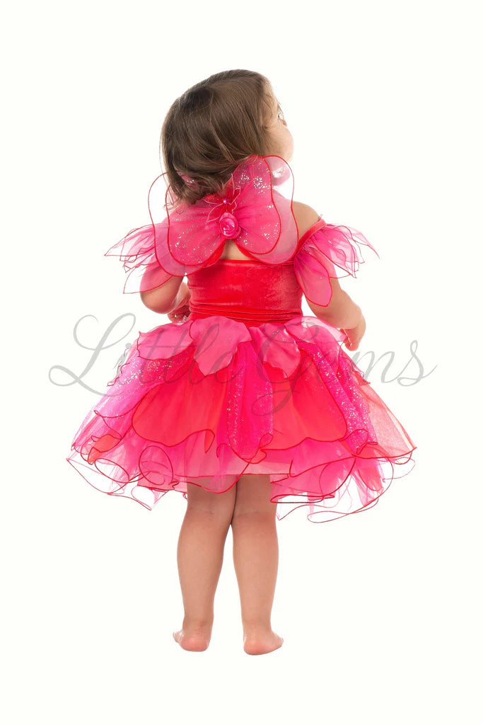 Little Gems // Tiny Poppy Fairy Dress // Poppy Red