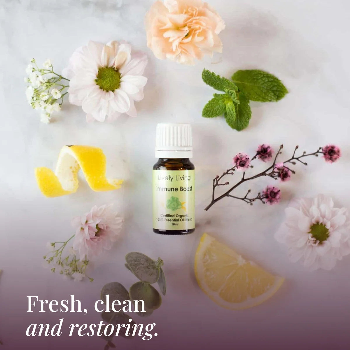 Lively Living // Immune Boost ACO Certified Organic Essential Oil // 10ml
