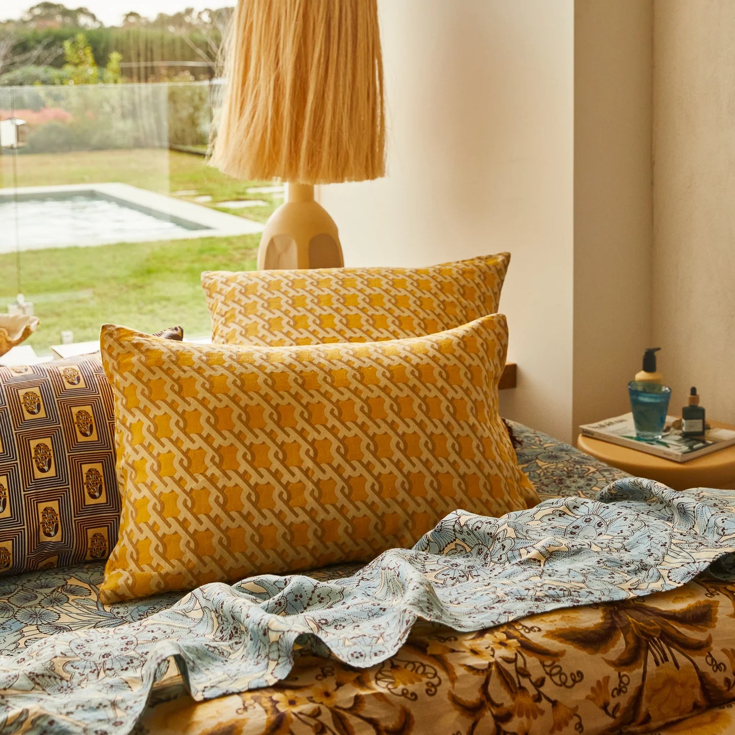 Maricela Linen Pillowcase Set // Dune