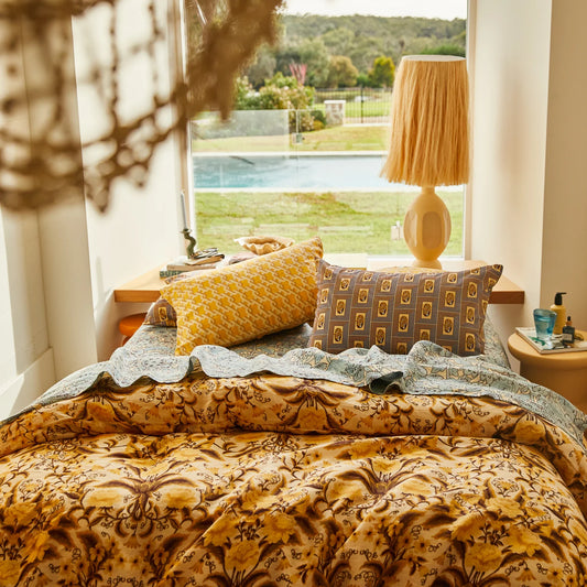 Maricela Linen Pillowcase Set // Dune