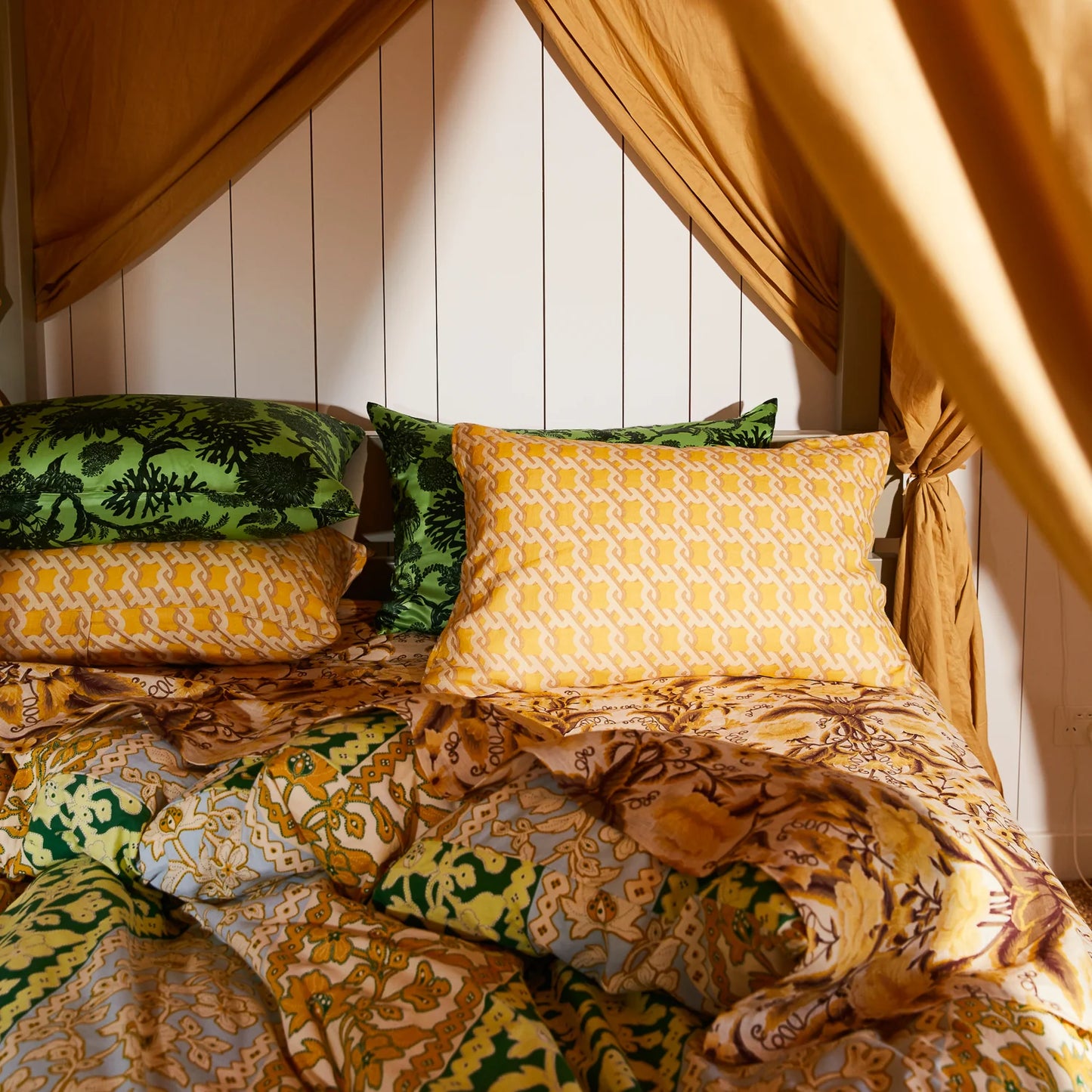 Maricela Linen Pillowcase Set // Dune