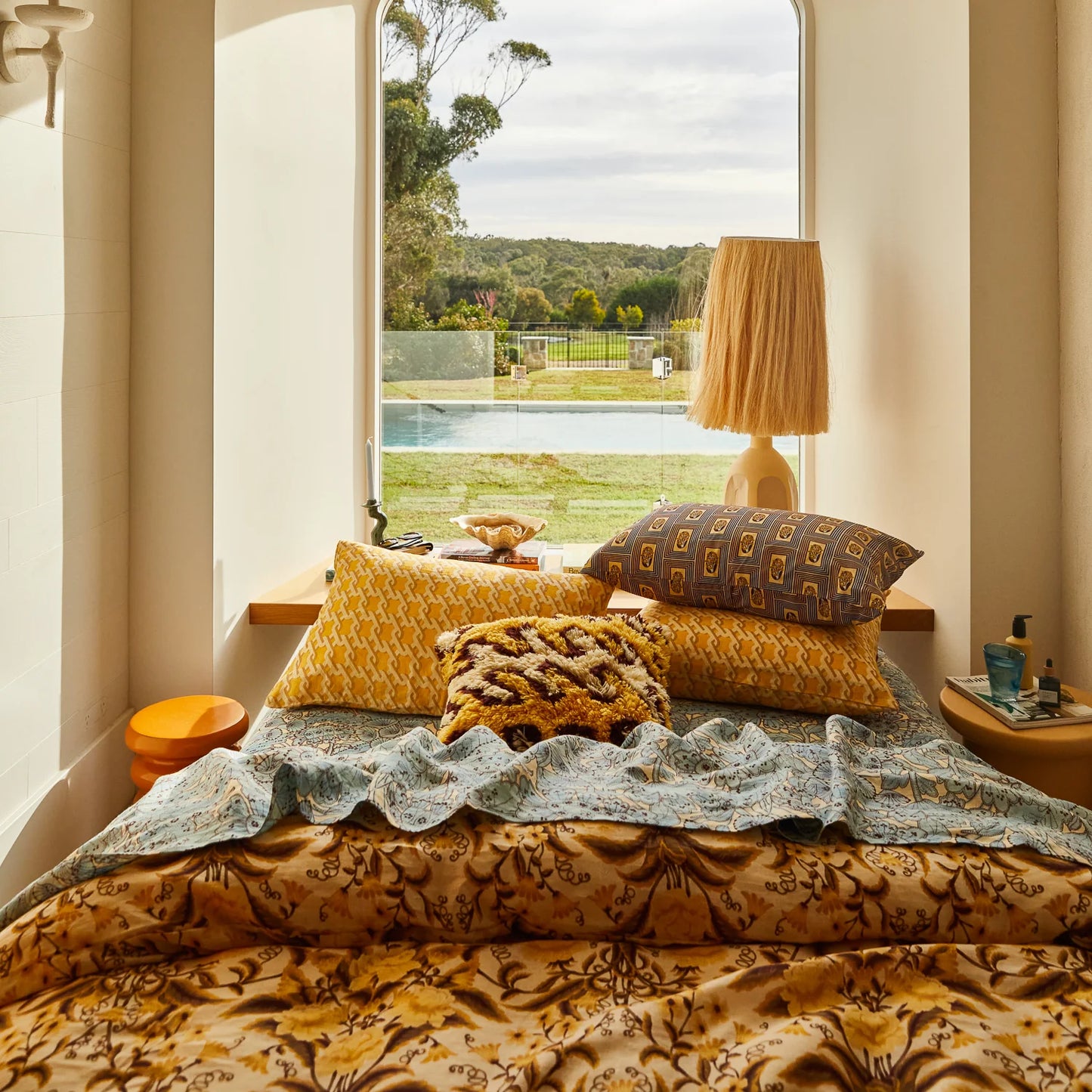 Maricela Linen Pillowcase Set // Dune