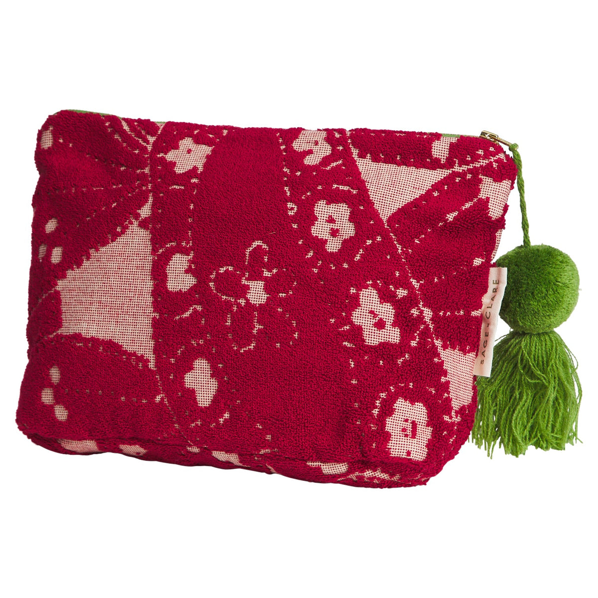 Terry Pouch // Lucia // Crimson