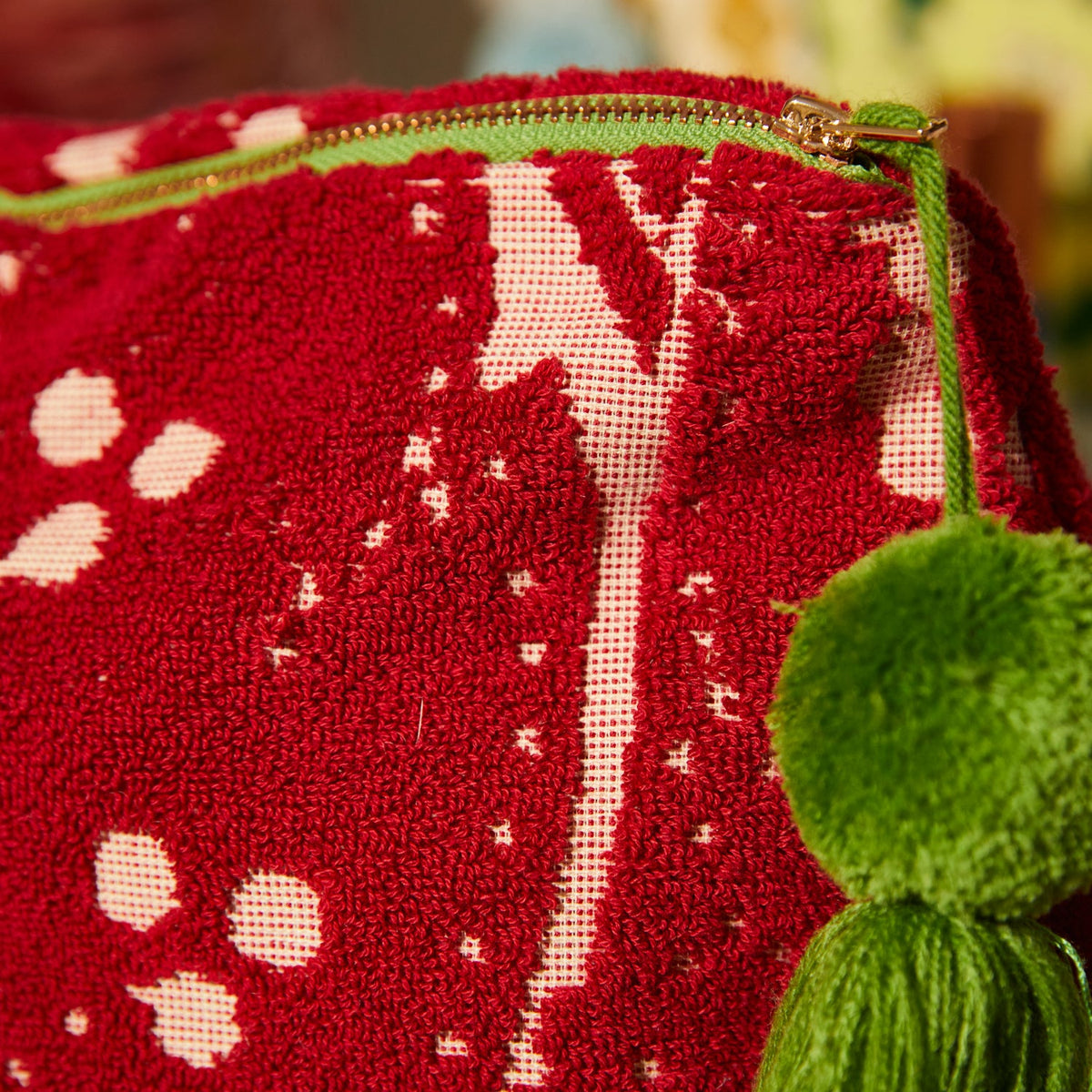 Terry Pouch // Lucia // Crimson