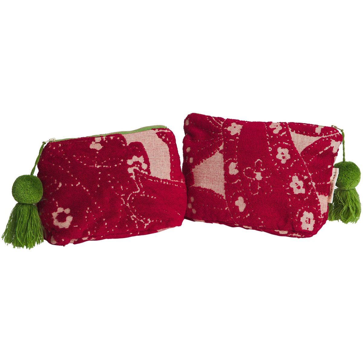 Terry Pouch // Lucia // Crimson