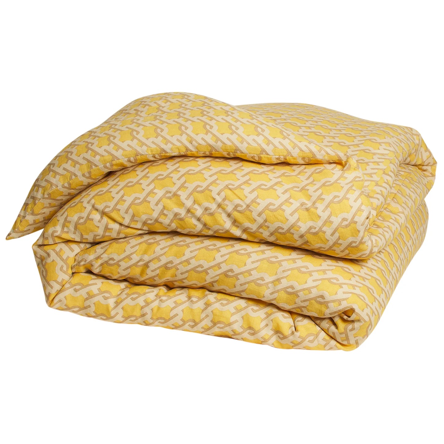 Maricela Linen Quilt Cover // Dune
