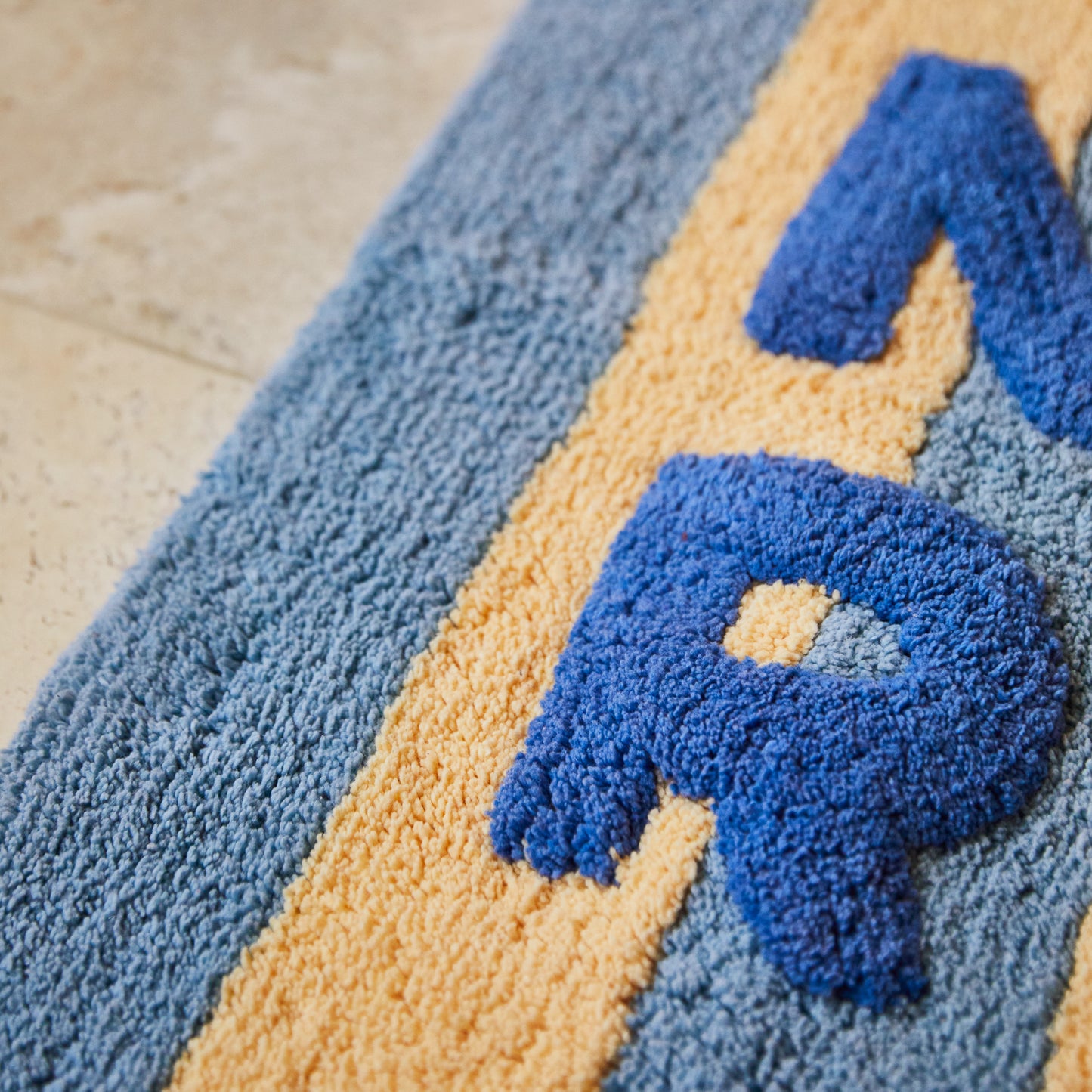 Ira Nudie Rudie Bath Mat // Blue Jean