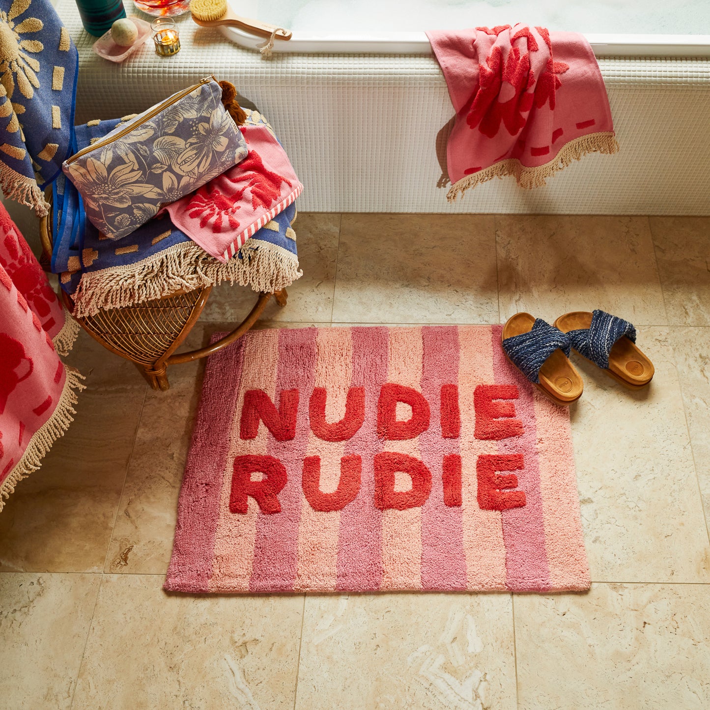 Ira Nudie Rudie Bath Mat // Posy