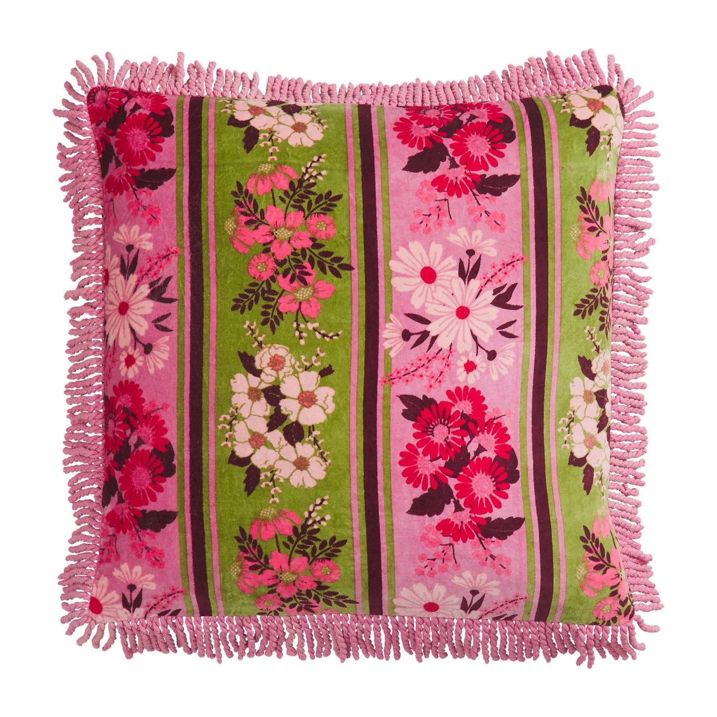 Devi Velvet Cushion // Rosewater