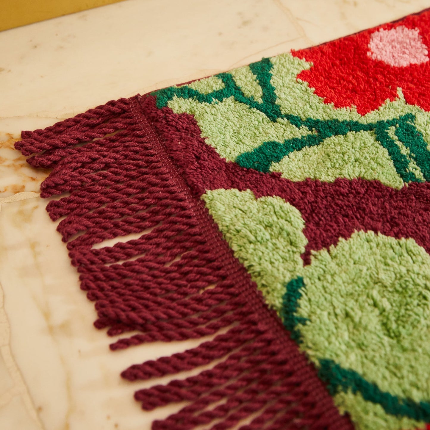 Genevieve Bath Mat - Mahogany