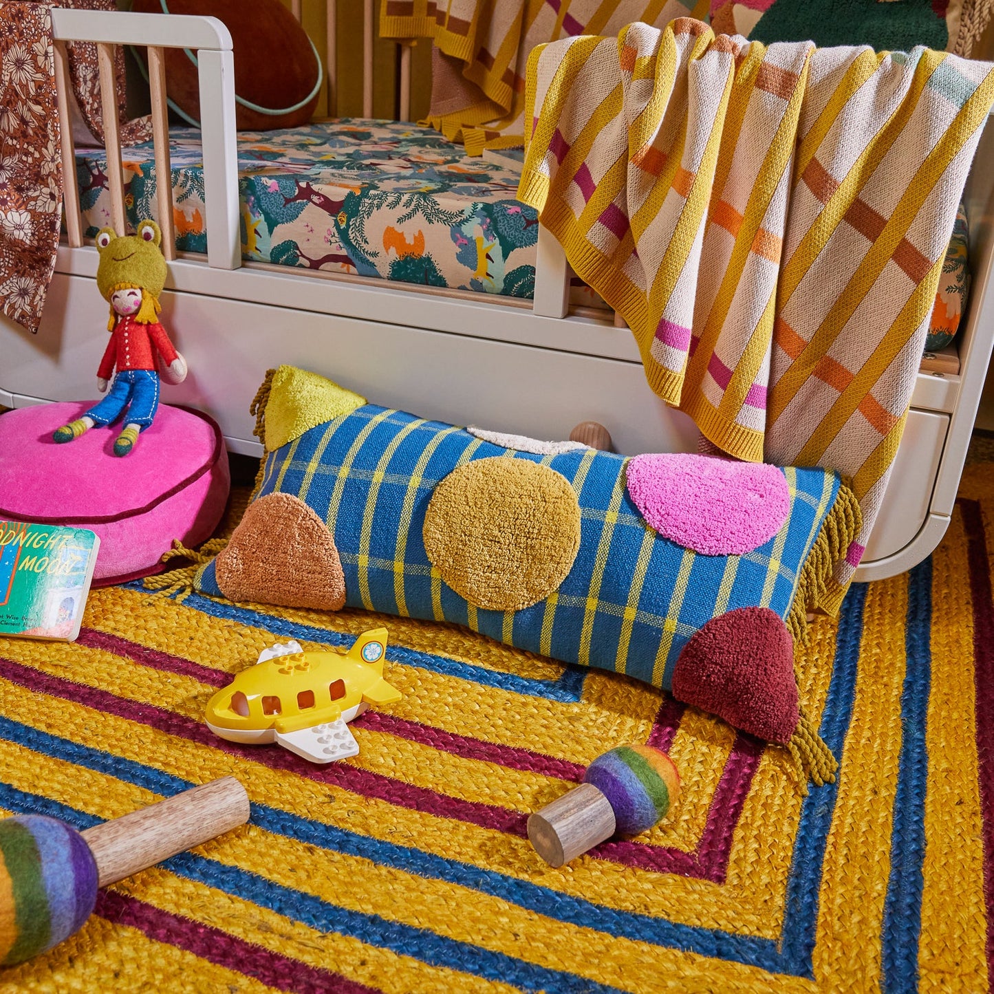 Remi Tufted Cushion - Capri