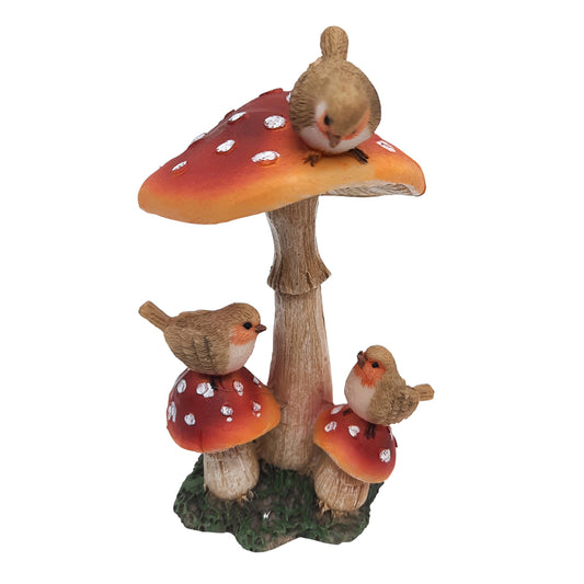 Mushroom // Triple Red With Birds