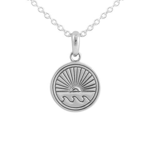Necklace // Ocean Horizon Medallion